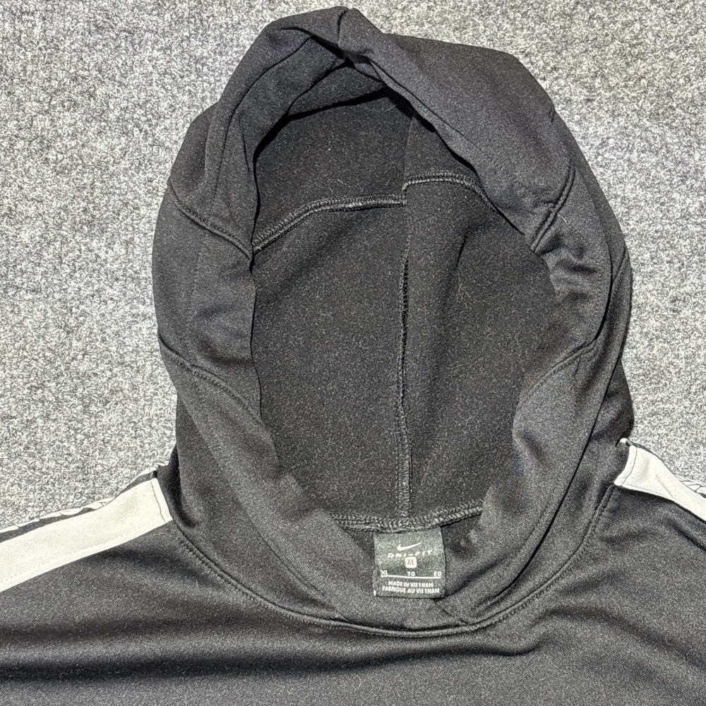 Nike Dri-Fit Black Mens Extra Large Black Hoodie XL - Picture 4 of 7